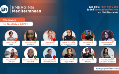 EMERGING Mediterranean 2022 dévoile ses 12 finalistes !